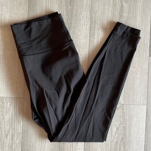 Black Lululemon leggings Size 10